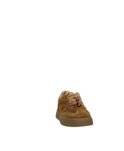 APEPAZZA SNEAKER CAMOSCIO CUOIO DONNA