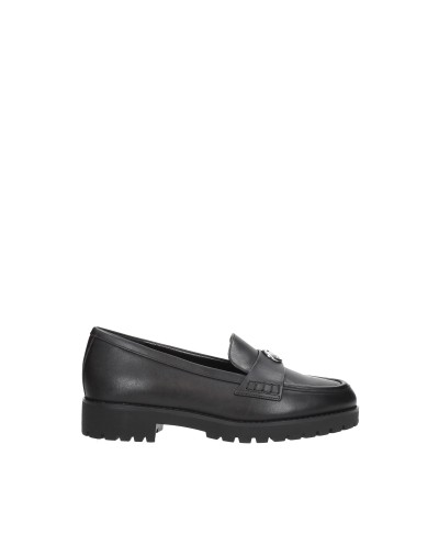 MICHAEL KORS MOCASSINO CASUAL PELLE NERO DONNA