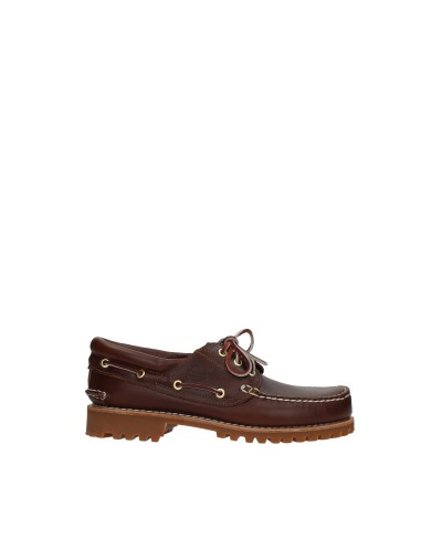 TIMBERLAND STRINGATA CASUAL PELLE MARRONE UOMO