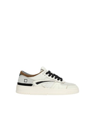 DATE SNEAKER PELLE BIANCO UOMO