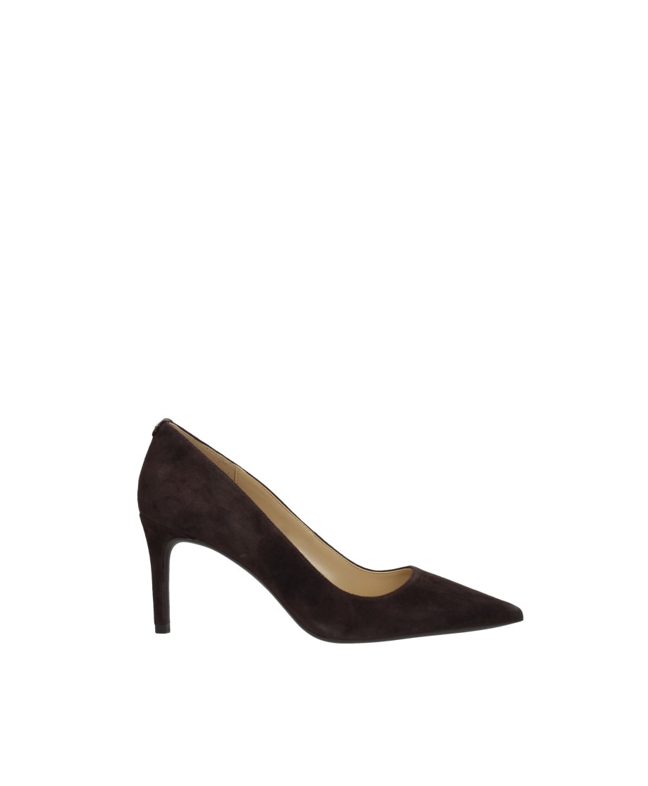 MICHAEL KORS DECOLLETE CLASSICO PELLE MARRONE DONN