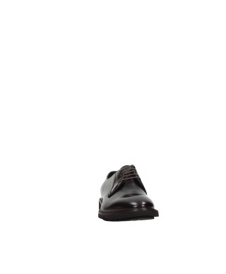 LO WHITE STRINGATA CASUAL PELLE MARRONE UOMO