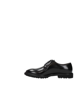 LO WHITE STRINGATA CASUAL PELLE NERO UOMO