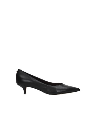 GUESS DECOLLETE PELLE NERO DONNA