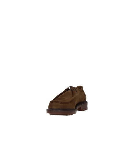 MASSIMO BRUNI STRINGATA CASUAL CAMOSCIO MARRONE UO