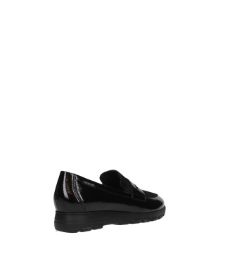 MEPHISTO MOCASSINO CLASSICO VERNICE NERO DONNA