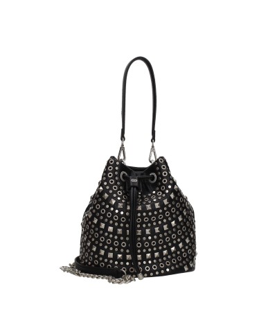LA CARRIE BORSA ECO-PELLE NERO DONNA