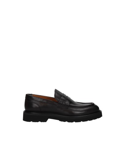 ROSSI MOCASSINO CASUAL PELLE NERO UOMO