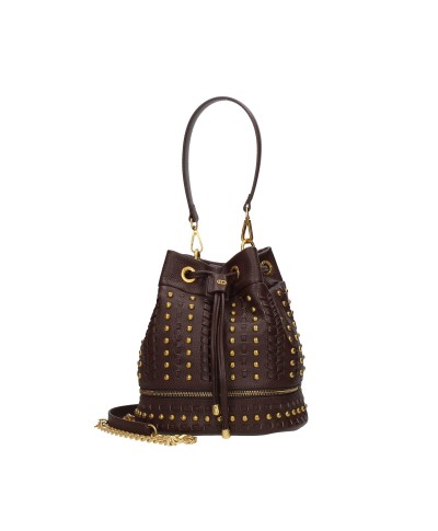 LA CARRIE BORSA PELLE MARRONE DONNA
