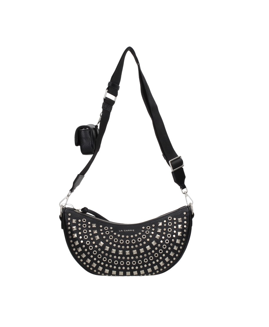 LA CARRIE BORSA ECO-PELLE NERO DONNA