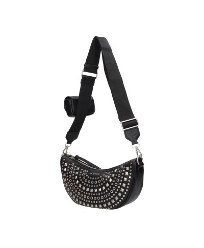 LA CARRIE BORSA ECO-PELLE NERO DONNA