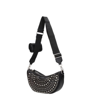 LA CARRIE BORSA ECO-PELLE NERO DONNA