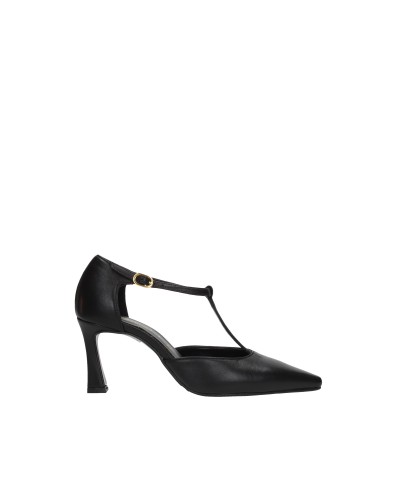BIANCA DI CINTURINO ELEGANTE PELLE NERO DONNA