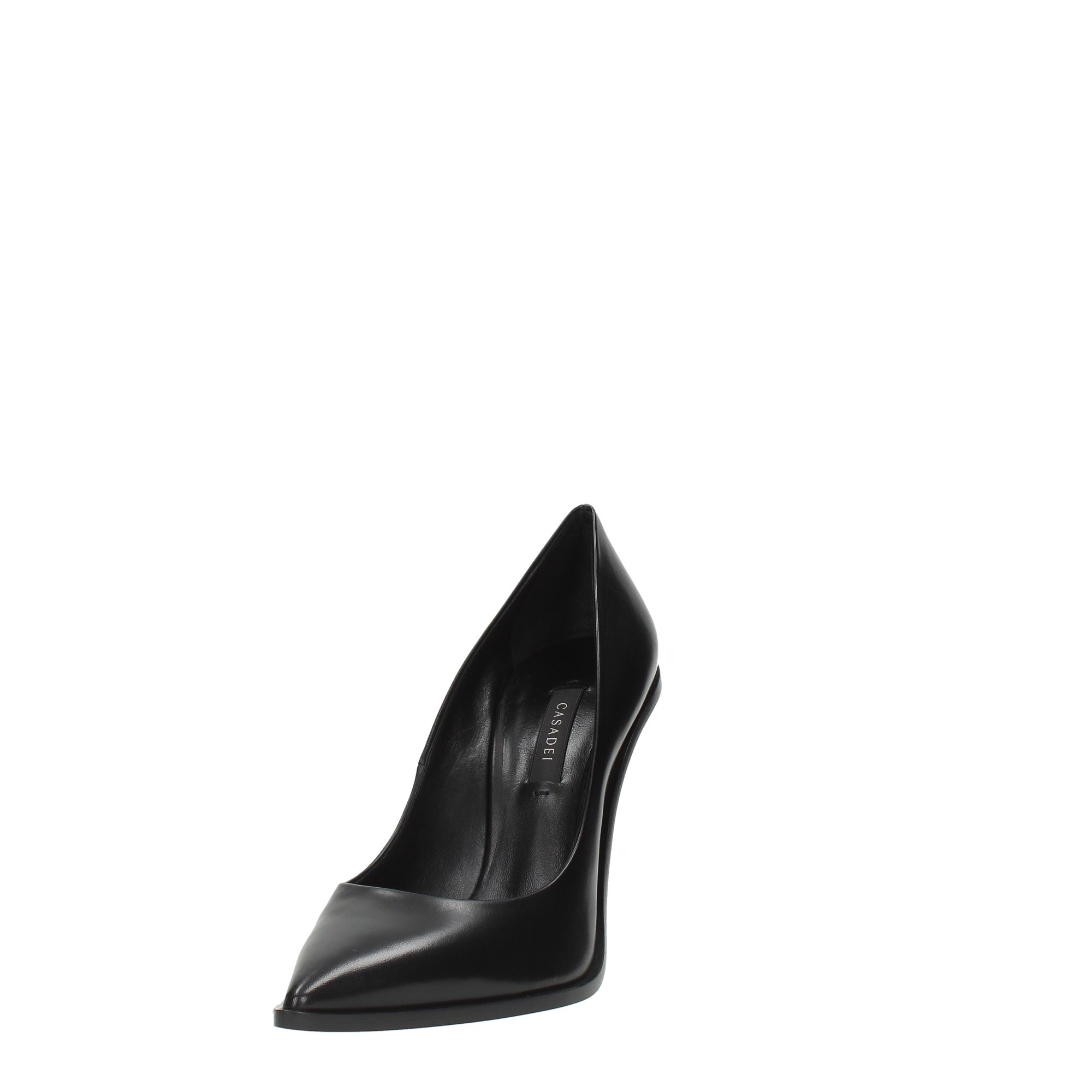 Casadei Shoes Women Cleavage And Heeled Shoes Black 1F701R100MZMINO9000
