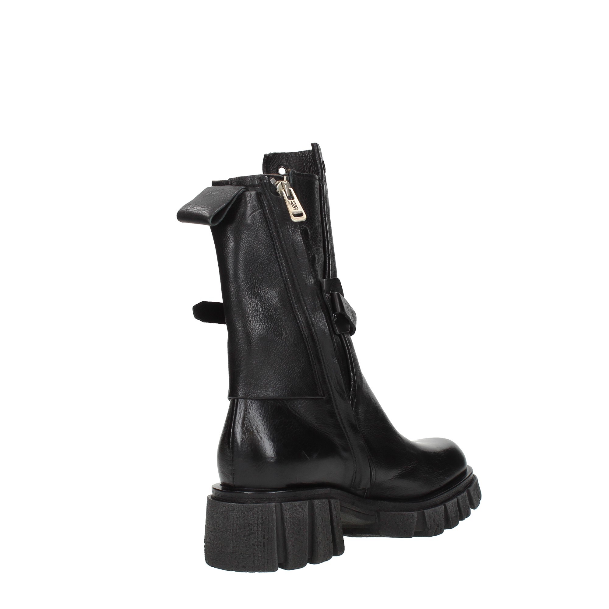 As98 Shoes Women Booties Black A54202