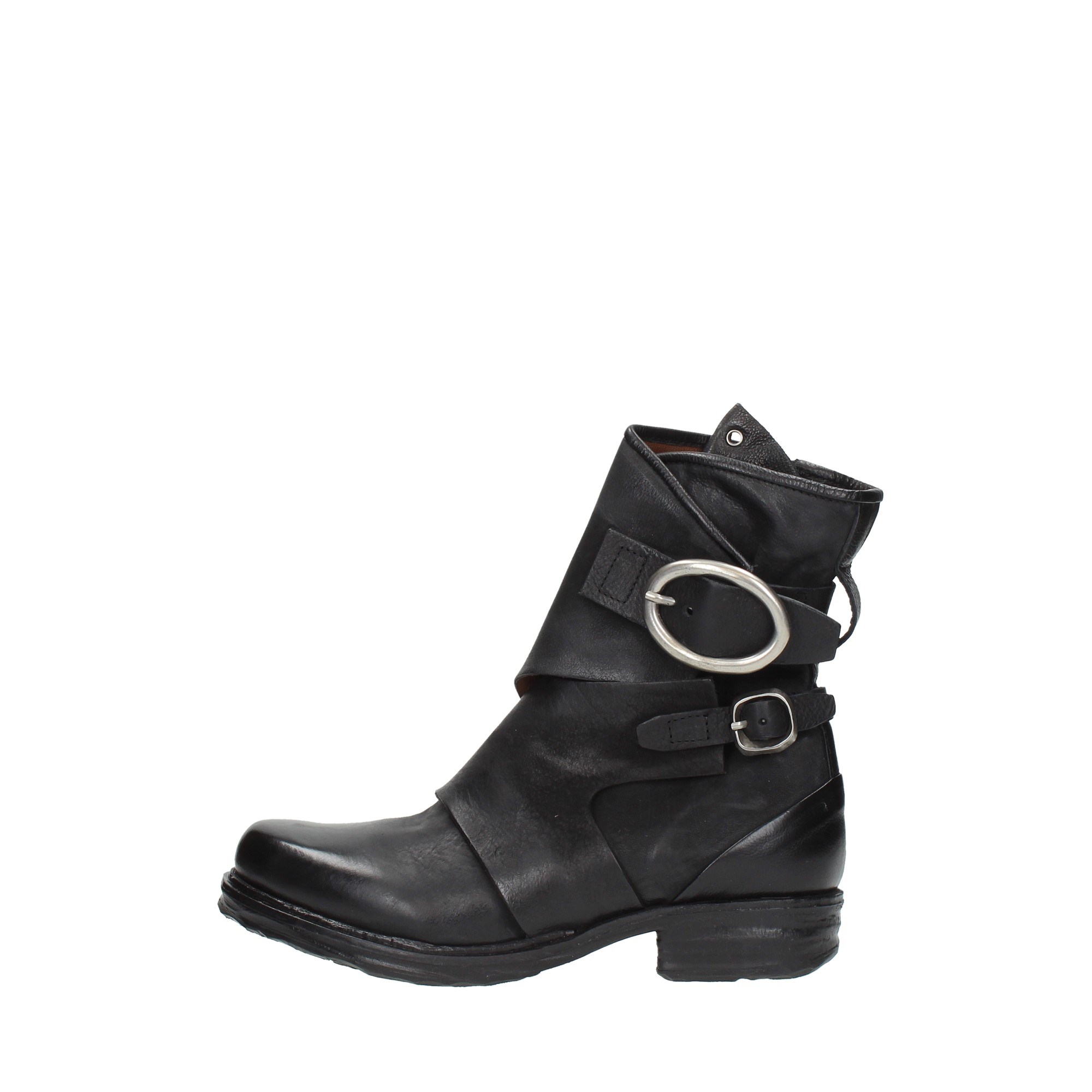As98 Shoes Women Booties Black A50206