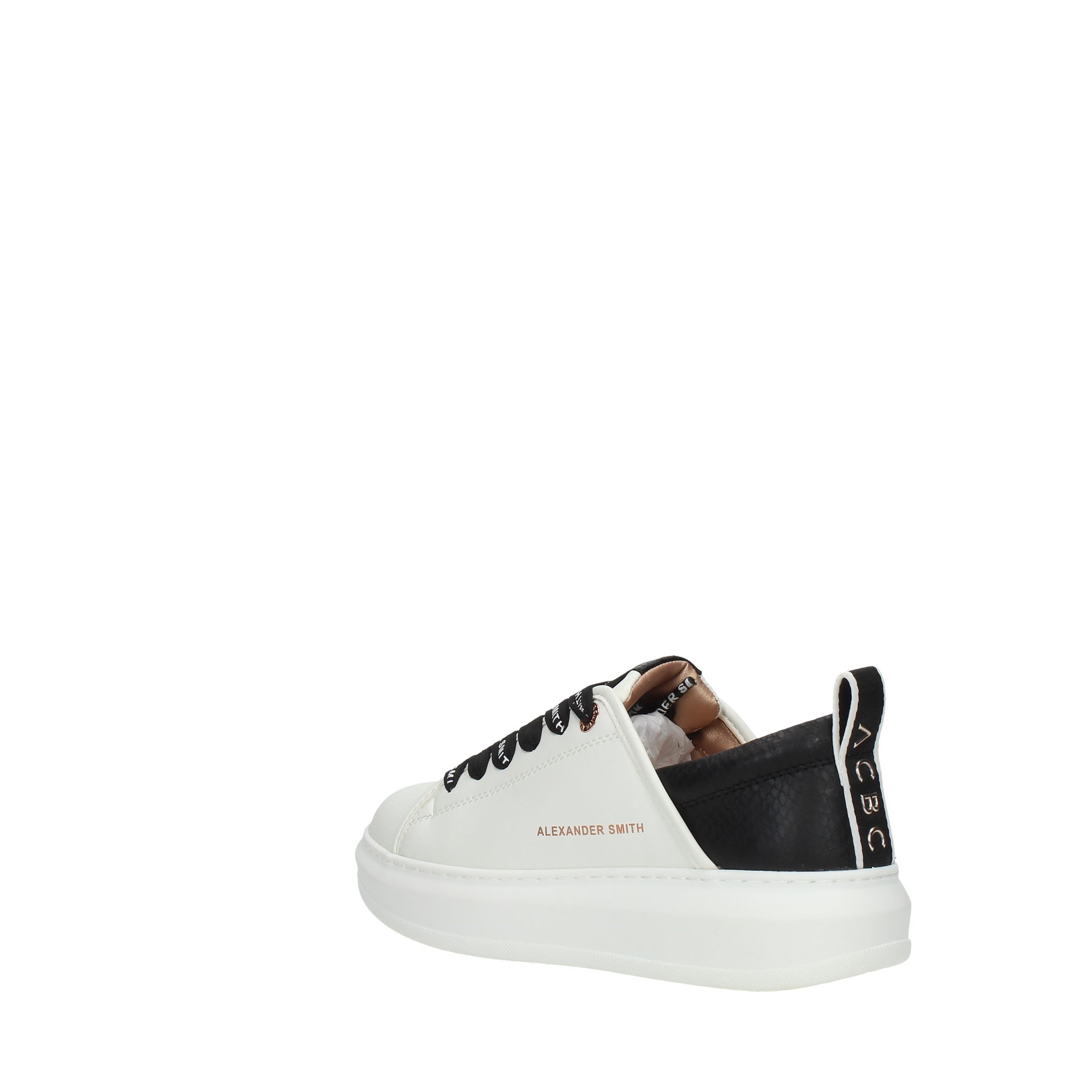 Alexander Smith Shoes Women Sneakers ECD10WBK/WHITE-BLACK