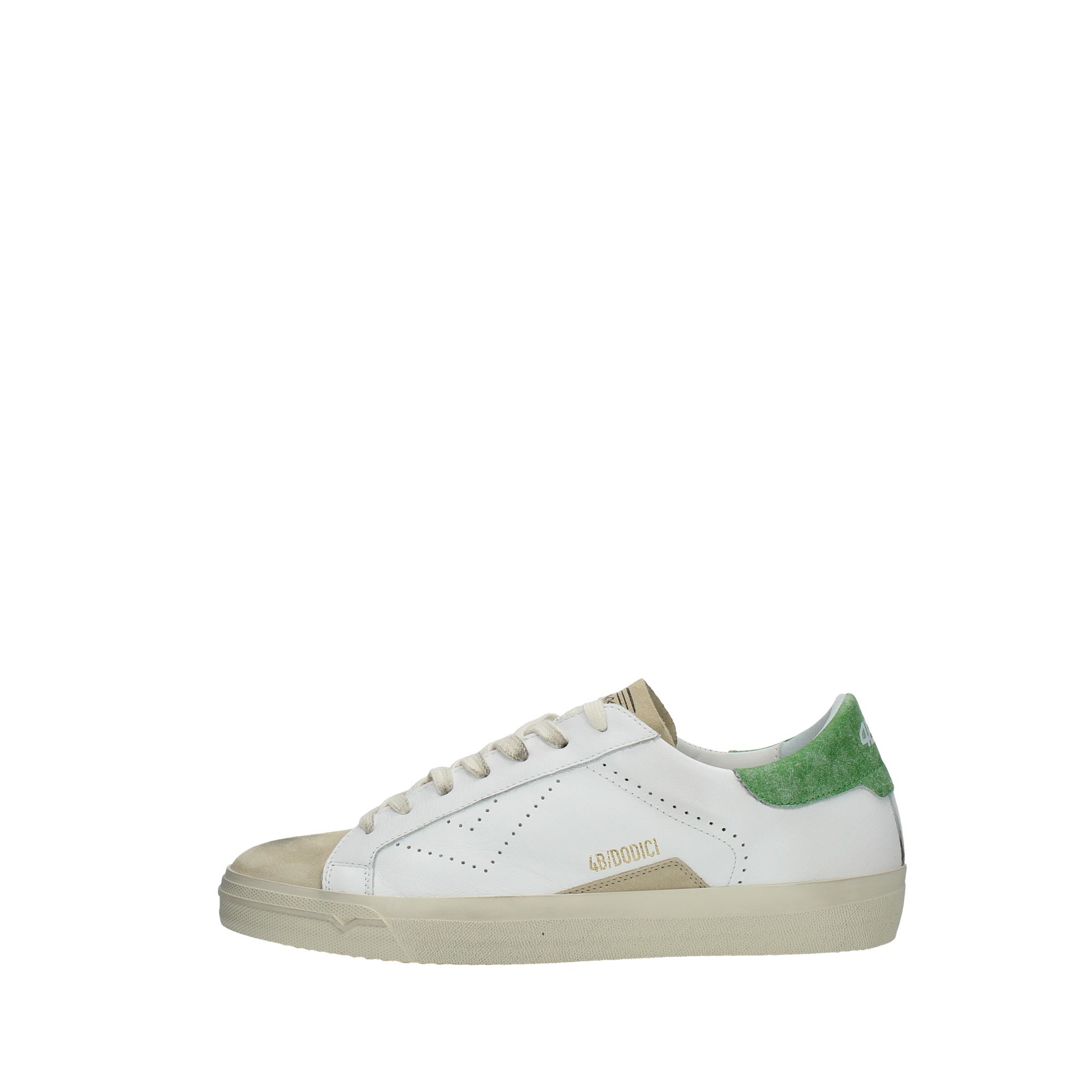 4b12 Scarpe Uomo Sneakers Bianco EVO