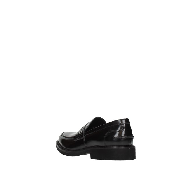 Mec's Shoes Man Moccasins And Slippers Black AA001 VIT